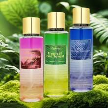 Ligspring [250ml Four Fragrance Family Fragrance Spray] Cherry Blossom/Rose/Peach/Vanilla | Non-Alcoholic Natural Formula | Durable And Fresh Clothing And Air Dual Use | Sweet Gift Giving And
