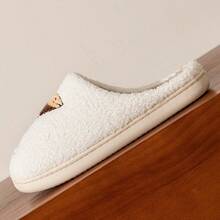 Espresso Martini Slippers Women's It's Always Tini Time Girl Cozy Slipper Fuzzy Comfy Slide Footwear Soft Comfortable Easter Walking Shoes Flipflop - 橘色 - 查看 4