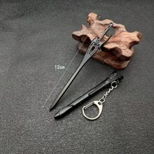 2025 Mini Sword Keychain, Mini Ancient Sword & Sorcery Themed Weapon Accessories, Bai Li Tu Su, Feng Ji Sword, Guang Sword, Ba Xia Sword Model Keychain, Advertising Gifts, Promotional Giveaways, Conference Gifts, Welfare Gifts, Holiday Gifts, Awards & Commemorations