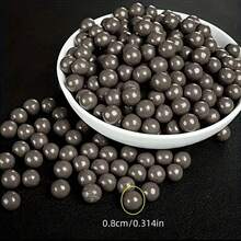 100/200/300pcs/Bag Slingshot Ammo, 8-9mm Hard Clay Balls, Outdoor Hunting Healthy Slingshot Projectiles
