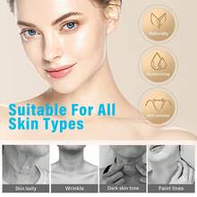 Neck Wrinkle Patches, Moisturizing & Firming Mask For Fine Lines & Sagging Skin, Invisible Hydrogel Pads To Lift & Tighten Neck, Anti-Wrinkle Collagen Pads For Double Chin & Jowls, 5PCS - 1 - 查看 6