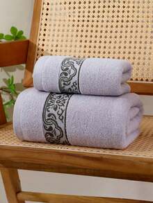 1 khăn tắm Jacquard, họa tiết hoa châu Âu, phong cách tối giản, dành cho các cặp đôi, siêu mềm, thấm hút, thân thiện với da, thích hợp cho phòng tắm, phòng tập thể dục, khách sạn, bãi biển, nhu yếu phẩm hàng ngày, quà tặng hoàn hảo cho gia đình, du lịch, ngày lễ tình nhân, ngày của mẹ khăn tắm phòng tắm gia đình cho tiệm làm đẹp, khách sạn thể thao, nhu yếu phẩm gia đình, khăn tắm, khăn tắm chăm sóc da - Nhiều màu - Xem 18