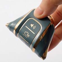Carrying A Delicate And Cute Keychain And A Soft TPU Keycap With 5 Buttons, Suitable For Ford For Edge For Focus For Flex For Explorer For Taurus For MKS For MKT For MKX Exquisite High-End Keybag Suitable For Girls - KY23 - View 11
