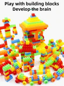 66pcs Changeable Big Particle Building Blocks, Children Educational Toy, PP Plastic Puzzle Toy For Boys & Girls, Creative Early Learning DIY Toy Set 118pcs Large Particle Building Blocks, Infant/Toddler Creative Stacking Toy, Educational Early Learning Cubes, With Storage Bag 138pcs Large Particle Building Blocks, Preschool Educational Toy, Creative Interlocking Cubes, With Storage Bag, Christmas & New Year Gift