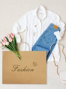 10 piezas - Bolsas de regalo de papel kraft grandes, bolsas de papel marrón con asas, bolsas de papel grandes, bolsas de compras para pequeños negocios, regalos y mercancía, bolsas de compras, bolsas de fiesta