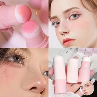 4 色轮廓棒，多功能荧光笔，修容，防水防汗，自然