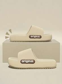 Busylion Women's Home Slippers Simple Non-Slip Slippers Simple Casual Style Sandals Indoor Bathroom Home Ladies Sandals Slippers