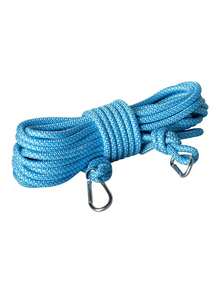 1pc Upgraded Thicker Blue Clothesline, Outdoor Drying Rack Accessory, Wind & Slip Resistant Cloth Drying Rope, Outdoor Laundry Hanging Line, Multi-Function Cord - Multicolor - View 11