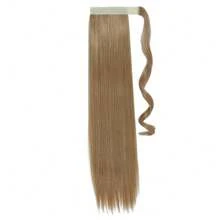 Straight Ponytail Extensions Synthetic Hair Wrap Around Ponytail Extension Heat-Resistant Wig For Women Synthetic Pony Tails Hairpieces Daily