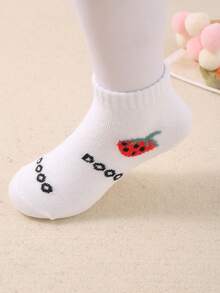 10 pares de calcetines para niños con patrones de animales de colores aleatorios, versátiles y cómodos, transpirables y suaves, adecuados para niños de 1 a 14 años, niñas adolescentes