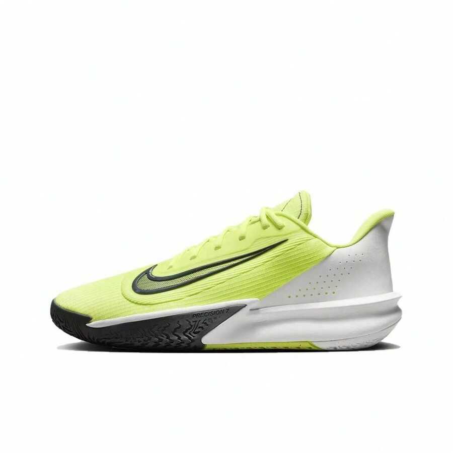 Nike Precision 7 低帮轻便舒适篮球鞋,男女通用,绿色 - 綠色 - 查看 1