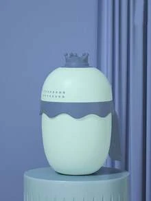 1 pieza Taza de champú con diseño de oso de dibujos animados, taza para rociar agua para el baño, taza de champú para bebé, taza para enjuagar la ducha, taza para enjuagarse - Multicolor - Ver 6