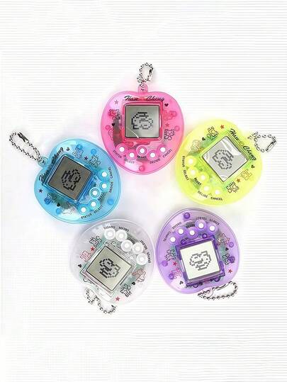 1pc Mini Virtual Electronic Pet Pendant Toy, Gaming And Interactive Toy, Small Gift For Friends