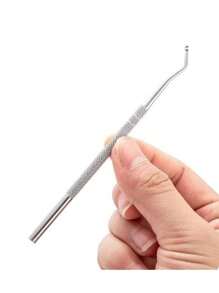 1 set Cassetta degli attrezzi per la cura delle unghie in acciaio inossidabile - Kit per la cura dei piedi per unghie incarnite e ispessite, per pelle morta e calli, ideale per gli anziani