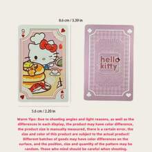 Sanrio 54pcs Sanrio Hello KT, Kuromi, Cinnamoroll, My Melody Playing Cards, Rich Patterns, Various Styles To Choose From, Sanrio Cards Are Fun And Easy Entertainment Cards, With Boxes, Perfect For Party Games, Attractive Sanrio Lovers Gifts