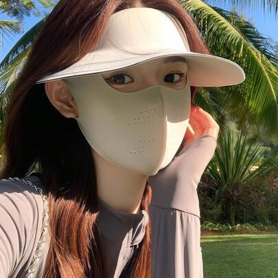 قطعتان قناع قابل لإعادة الاستخدام، واقِ من أشعة الشمس من هاواي، قناع وجه كامل قابل للتنفس من تايلاند، قناع ناعم، مناسب للأقمشة المحايدة