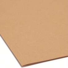12pcs Legal File Folders, Reinforced 1/3 Cut Tab, Letter Size, Kraft Paper,Back To School,School Supplies