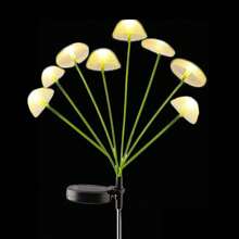 Solar Energy, LED, Jellyfish Lamp, Outdoor, Garden, Atmosphere Decoration, Atmosphere Lamp, Mushroom Lamp, Lawn Lamp