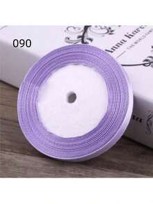 25 Yards/Roll 1cm Width Silk Ribbon For Bows Braids Gift Wrapping Cake Decoration, Back To School Valentine Day