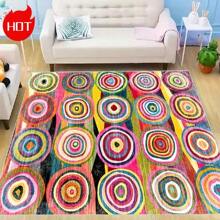Le tapis de zone pèse jusqu'à 1000g/m², avec un design amélioré et épaissi beaucoup plus substantiel que les tapis ordinaires. Son matériau haut de gamme dégage de la sophistication et complète divers styles de décoration. Accessoires de tapis de salle, accessoires de salle de bain, retour à l'école