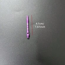 Easytoday 12pcs/Set 4 Colors Metal Darts With 4.1cm/1.61inch Aluminum Shaft, Engraved Metal Darts For Entertainment Accessories