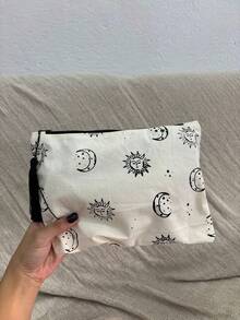 necessaire Sol e Lua - Bege - Visão 2