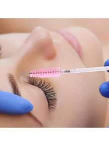 10/20/50/100/200pcs Disposable Flexible Crystal Clear Solid Eyelash Brushes, Easy Lash Extension Makeup Tool, Dual Use For Lashes & Brows, Portable For Women, Suitable As Holiday Gift