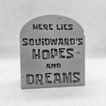 1 件趣味书桌装饰，这里承载着我的希望和梦想，独特的怀旧展示品，适合居家或办公室，创意书桌配件，完美的生日礼物，家居装饰 - 彩色 - 查看 5