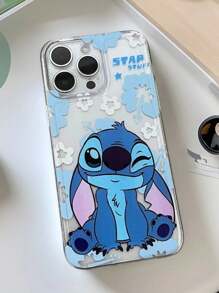 Cartoon Cute Blue Stitch Kompatybilny z Galaxy Kompatybilny z Redmi Kompatybilny z etui na telefon Biznesowy Prosty 7/8/X/XS/11/12/13/14/15/16PRO/Max SPORT Podaruj prezenty urodzinowe znajomym i ukochanym Śliczne etui na telefon odporne na wstrząsy Kompatybilne z Apple Kompatybilne z Podaruj prezenty urodzinowe znajomym i ukochanym ﻿