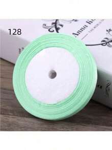 25 Yards 1cm Wide Silk Ribbon Braided Fine Tape For Gift Wrapping, Crafts, Cake Decoration - Multicolor - View 9