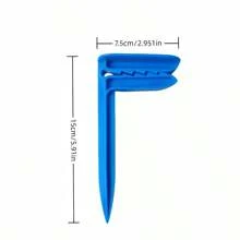 4pcs Heavy Duty Plastic Beach Towel & Blanket Clips - Strong Fixing On Sand, Water, Grass For Camping, Picnic, Pool Use