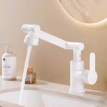 1 Bộ Vòi Chậu Phòng Tắm Cơ Khí Hiện Đại Với Chất Liệu ABS Có Thể Điều Chỉnh, Van Gốm, Lắp Đặt Sàn Một Lỗ, Bộ Phân Phối Vòi Phun, Hoàn Thiện Sơn, Hoạt Động, Bao Gồm Đường Vào Nước, Sử Dụng Trong Nhà Bếp Và Phòng Tắm - Một cỡ - Xem 9