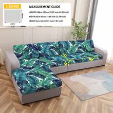 1 PC Nhiệt Đới Lá In Sofa Đệm Ghế Sofa Hiện Đại Bọc Ghế, Hoàn Hảo Cho Tất Cả Các Mùa - Nhiều màu - Xem 9