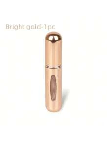 1pc Mini Refillable Travel Perfume Atomizer Bottle, Made Of Durable Aluminum Alloy, Compact & Portable, Suitable For Travel & Outdoor Use, Can Be Filled With Customized Perfume, Enhances Personal Charm, Adds Ritual To Life, Boosts Confidence & Mood. Ideal Gift For Girls, Women, Moms, Boyfriends, Home & Bathroom Decor, Great For Valentine's Day, Mother's Day (Random Color & Style)