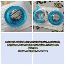 2 件浴缸排水过滤器/毛发收集器不锈钢过滤篮，适合 1.65 英寸 - 3.0 英寸排水管，非常适合淋浴间、浴室、洗衣房家居浴室装饰秋季装饰返校 - 銀色 - 查看 10
