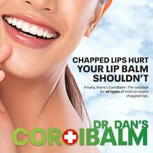 Dr. Dan'S Cortibalm Jars-3 Pack- For Dry Cracked Lips - Healing Lip Balm Jar For Severely Chapped Lips - Designed For Men, Women And Children - - 白色 - 查看 3