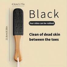1/2pcs Professional Pedicure Rasp Tool, Foot Cleaner Pedicure, Foot File Pumice Stone, For Dead Skin Crack Heels, Beech Wood Foot File Rasp, Callus Remover, Foot Scrubber, Pedicure Tool, Professional Pedicure Supplies, Removes Dead Skin & Calluses, Foot Care Foot, Rasp Massage, For Men And Women.