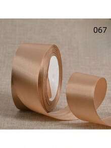 25 yards band Blombukett dekorativt band, 4 cm presentförpackningsband, satinband, julförpackningsbåge - Multifärgad - Visa 24