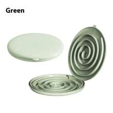Boîte multifonctionnelle pour bobine anti-moustique, séparateur créatif pour bobine anti-moustique, plateau pour bobine anti-moustique avec couvercle, boîte anti-moustique, support pour bobine anti-moustique, cendrier
