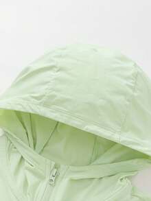 Balabala Children's Sun Protection Clothing Boys/Girls 2025 Summer Cool Skin Coat - Pink Green - View 7