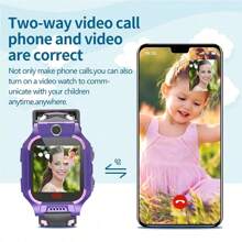 Reloj inteligente GPS para niños con 2G, compatible con cámara, anti-pérdida y función SOS, reloj inteligente para niños y niñas