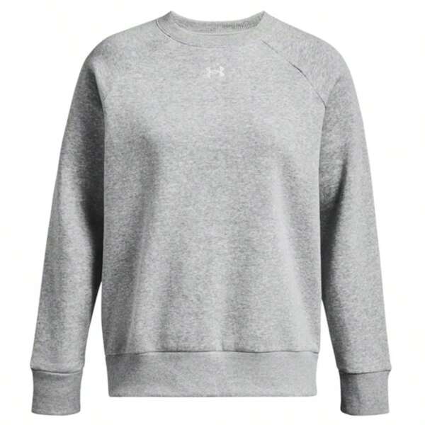 Under Armour UA Rival Fleece Crew-GRÅ