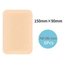 防水防汗纹身遮盖贴纸/贴片，超薄纹身遮盖胶带（适合浅肤色）