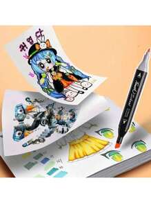 12/24/30/36/40/48/60/80/100/120/168/204/262 Colores Bolígrafos marcadores de metal Touchhero, variedad de colores vívidos, punta fina - multiusos para pintura en piedras, arte, vidrio y manualidades, vuelta al cole