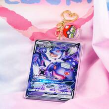 pocket monsters 口袋妖怪卡片贴纸亚克力背包挂件 3D 2.5D 高清贴纸游戏卡片配件钥匙扣吊坠，适合男孩，也适合宝可梦粉丝，可作为汽车配件、包包挂饰、背包挂件，适合上学、卡通可爱哥特风、Y2K风格、万圣节配件、教师节、圣诞节礼物创意、包包配件、带证件夹的挂绳、汽车配件、包包挂饰、汽车配件，适合送给朋友或姐妹。 - SS0307 - 查看 11