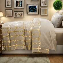 7pieces(Full/Queen/King)Lightweight Solid Comforter Set For All Seasons,Twin(5 Pieces),Soft & Comfortable Bed In A Bag Set For Student/Friends/Colleage,A Cloud-Like Sleeping Space All Year Round,Spring/Summer/Autumn/Winter,Great Gift - 卡其色 - 查看 6