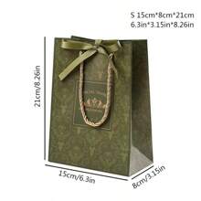 10pcs,Gift BagShopping Bag, Packaging Bag, Suitable For Shopping, Clothing Stores, Coffee Shops, Shopping Malls, Wedding Gift Bag, Candy Bag, Holiday Gift Bag, Birthday GiftBag,Mother's Day Gift Bag