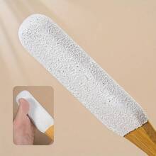 1/2pcs Professional Pedicure Rasp Tool, Foot Cleaner Pedicure, Foot File Pumice Stone, For Dead Skin Crack Heels, Beech Wood Foot File Rasp, Callus Remover, Foot Scrubber, Pedicure Tool, Professional Pedicure Supplies, Removes Dead Skin & Calluses, Foot Care Foot, Rasp Massage, For Men And Women.