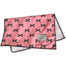 1 件 Ins 风格蝴蝶结印花餐垫，优雅桌垫桌布，日常/节日派对餐垫，耐热垫，家庭餐厅咖啡杯杯垫，桌面装饰摄影道具 - 彩色 - 查看 12