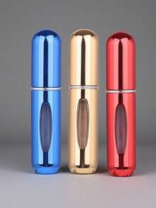 5 件/4 件/3 件/2 件/1 件 5ml 可再填充香水瓶、便携式可再填充香水雾化器瓶、可再填充香水旅行喷雾瓶、迷你便携式空液体容器、旅行必需品、海滩旅行收纳袋、适用于香水、女士香水，适合度假、露营、度假、返校